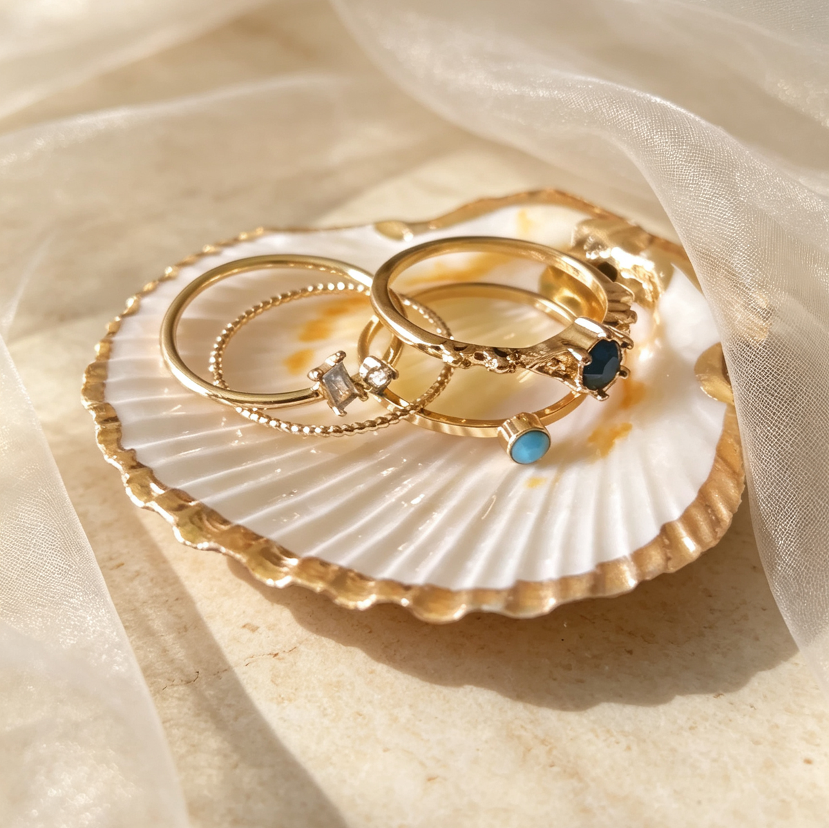 Celestial Stack Ring Set
