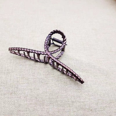 Purple Muse Hair Clips
